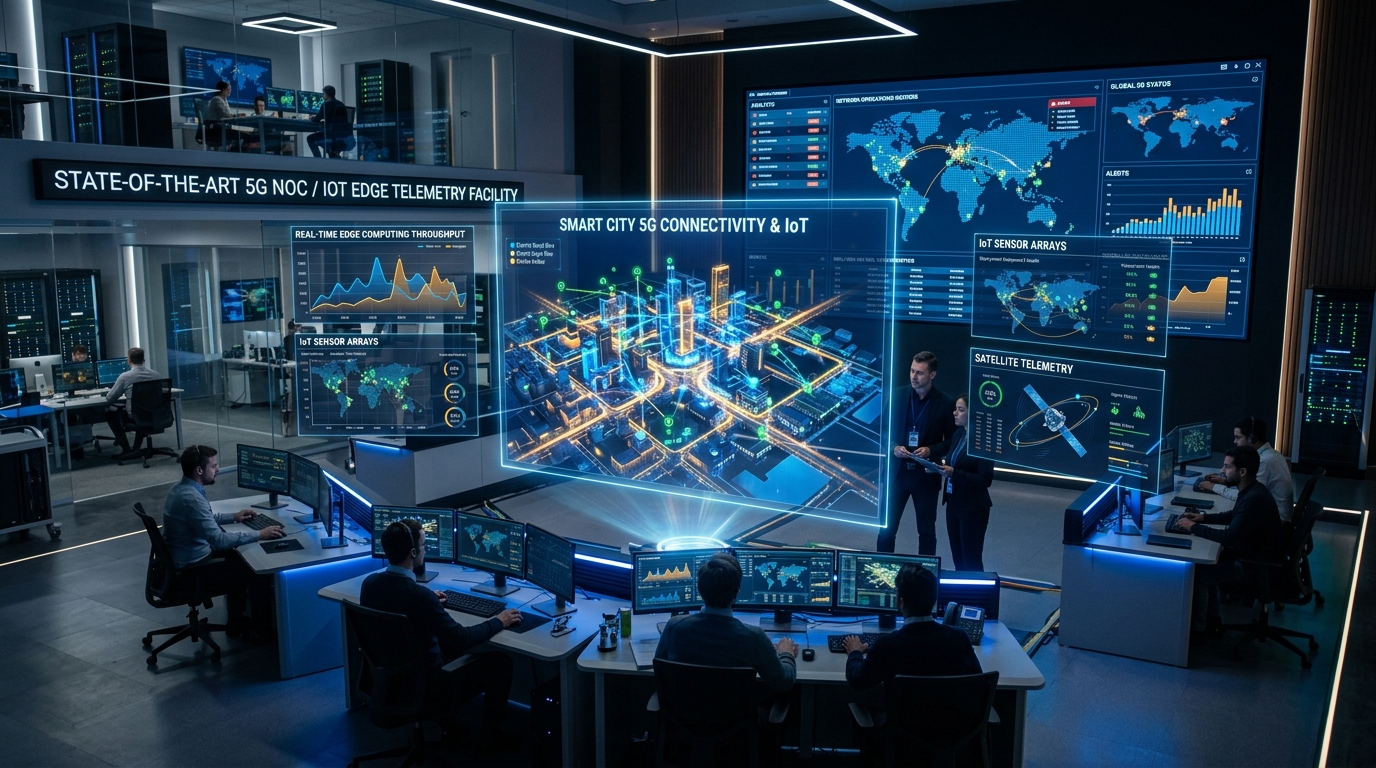Optimind Labs 5G Telecom and IoT Command Center